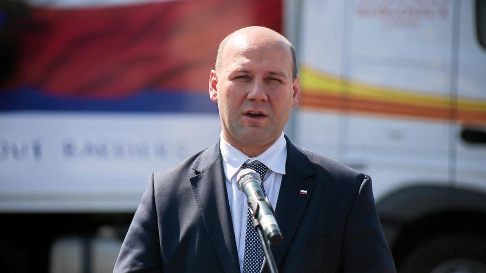 Заместитель министра иностранных дел Польши Шимон Шинковский вел Сек 