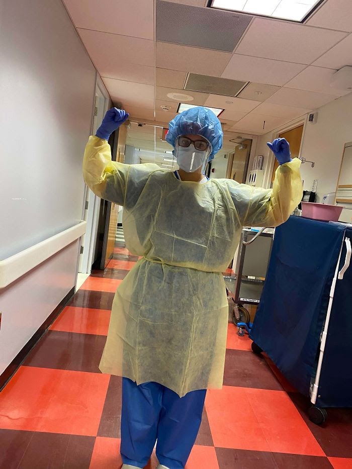 My Girlfriend Being A Hero And Kicking Corona Viruses Ass