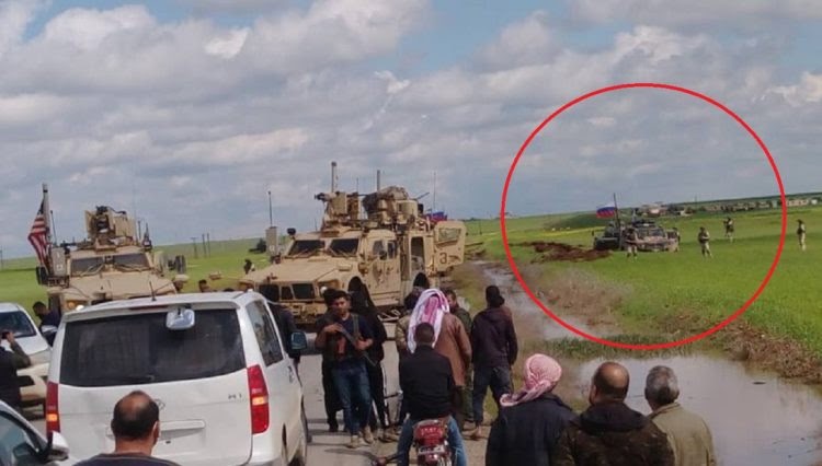 U.S. troops ‘dumped Russian convoy in mud’ in Syria