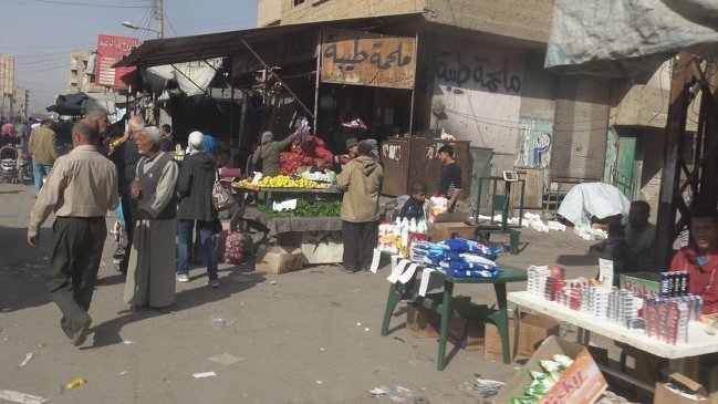 Рынок в городе Дейр-эз-Зор.