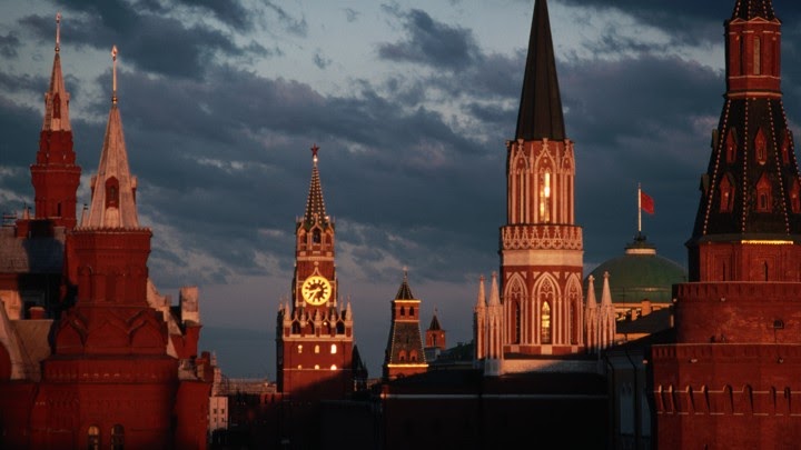 Moscow's Kremlin towers