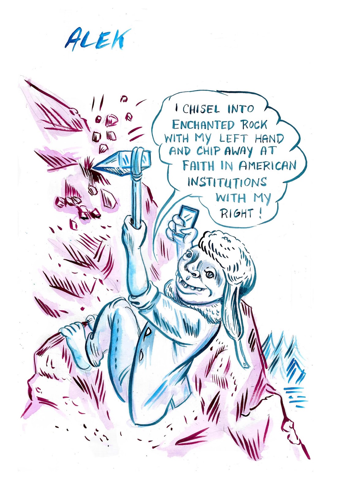 Russian troll called Alek.